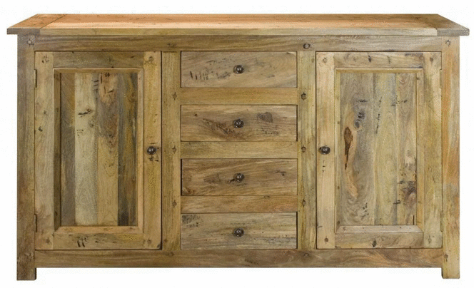 Granary 4 Drawer Sideboard
