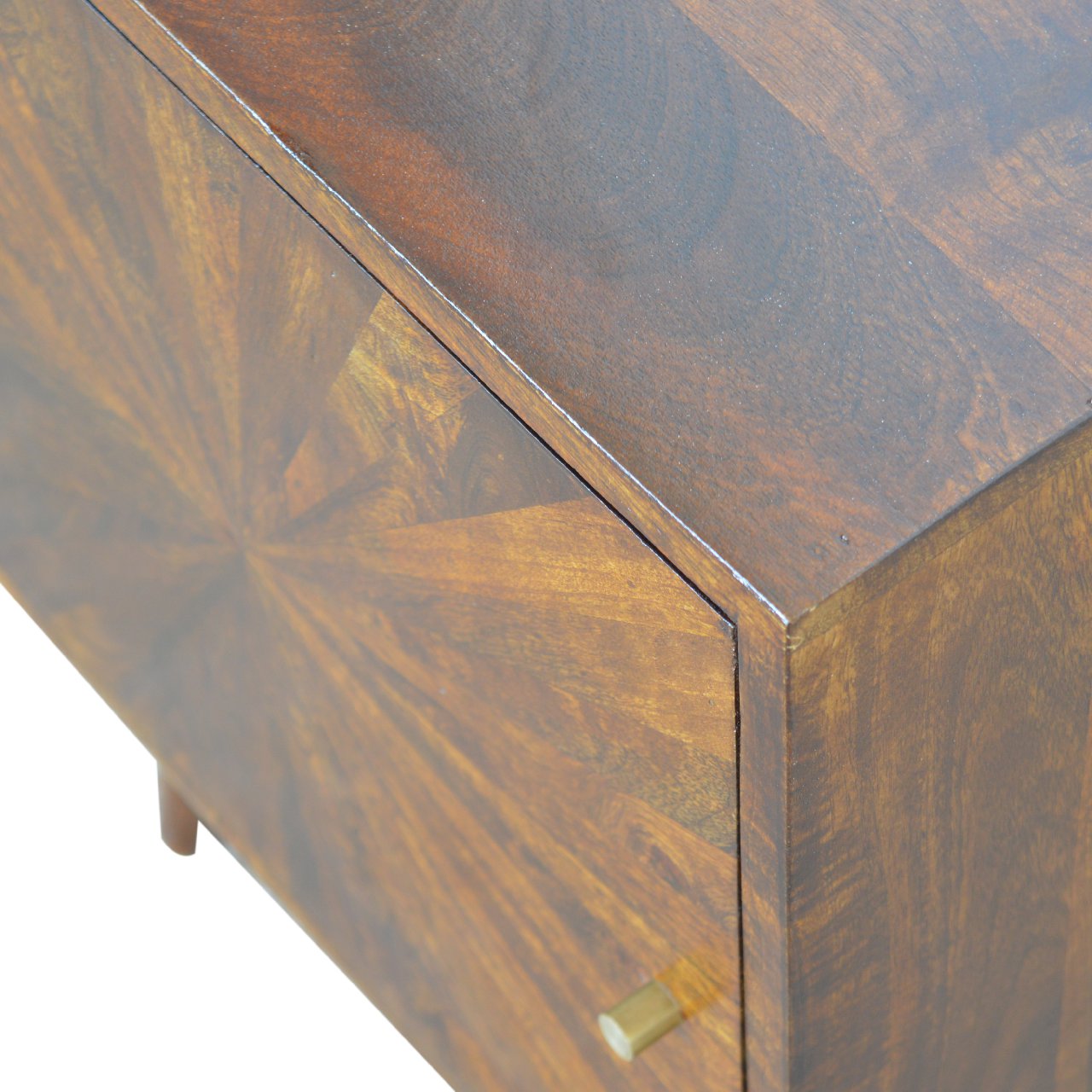 Chestnut Sunrise Door Nightstand