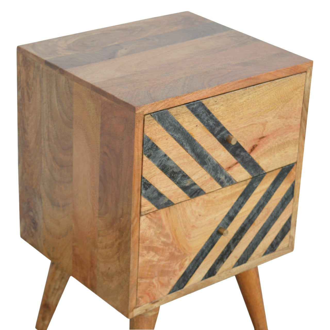 Slate Pattern Nightstand