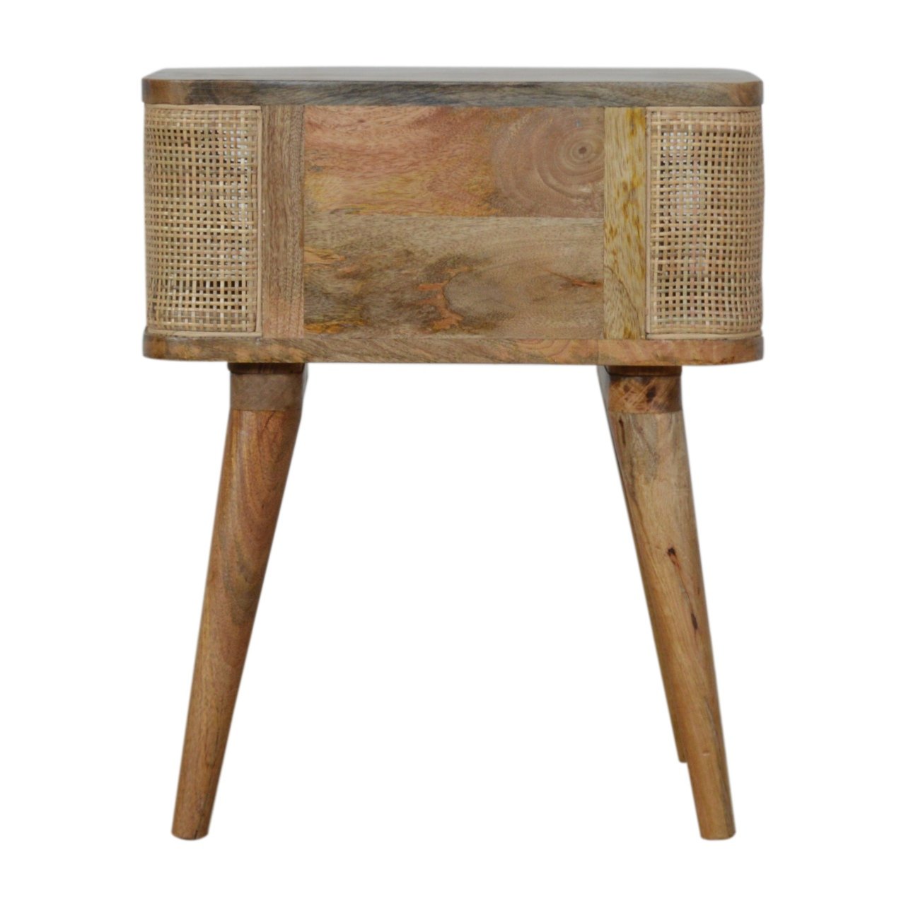Close-knit Open Slot Nightstand