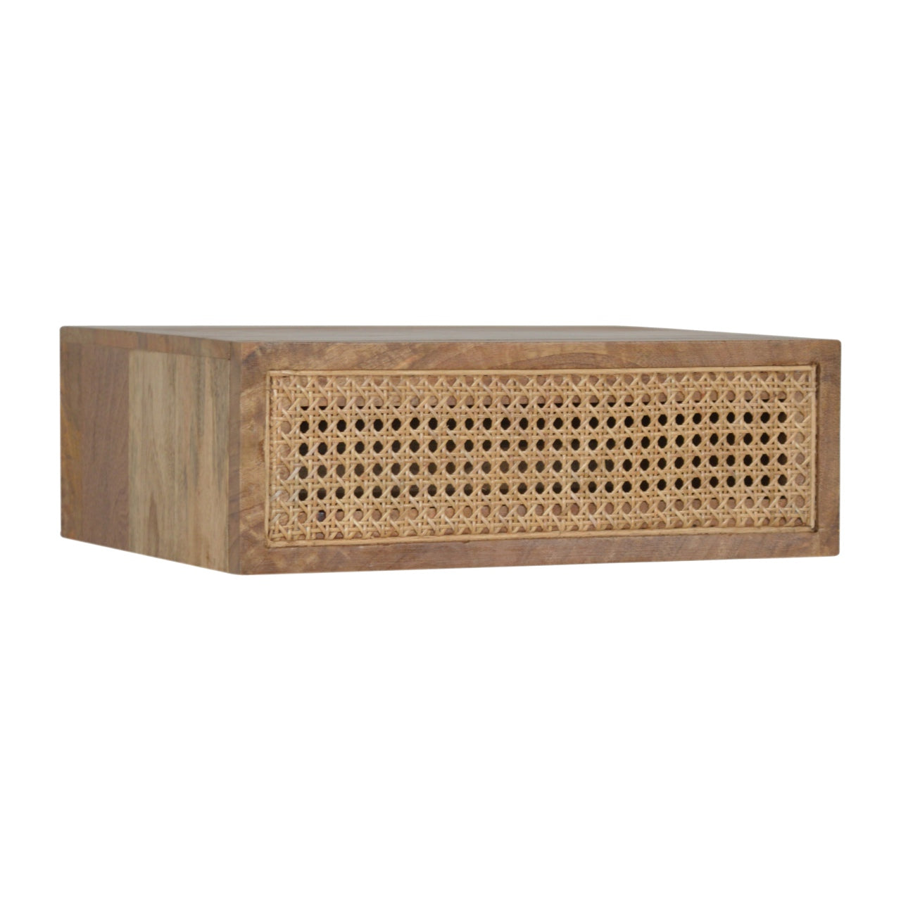 Wall Mounted Ratten Nightstand