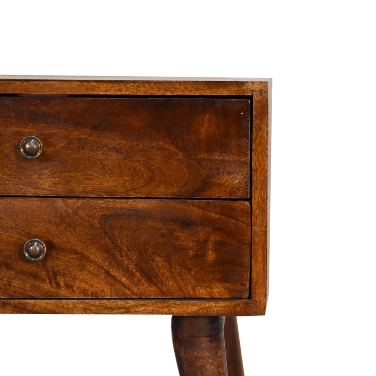 Chestnut Modern Solid Wood Nightstand
