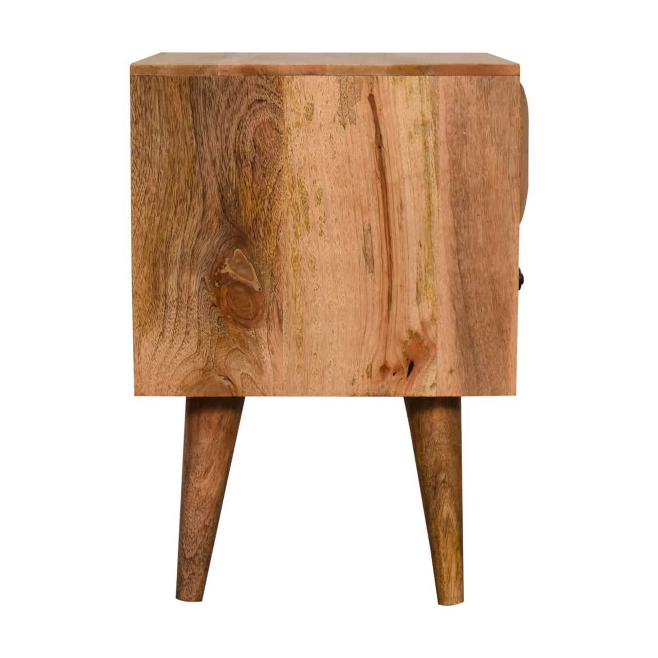 Oak-ish Prism Nightstand
