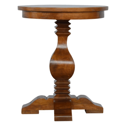 Round Pedestal Tea Table