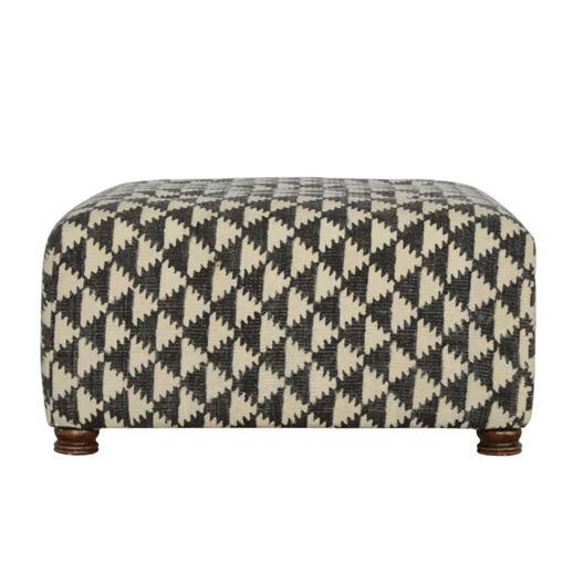 Jute Occasional Footstool