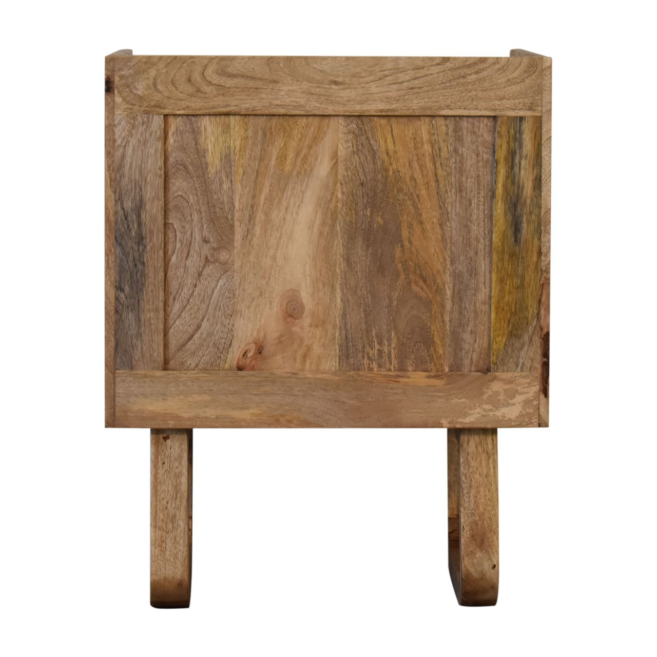 U-Shape Sunrise Open Slot Nightstand