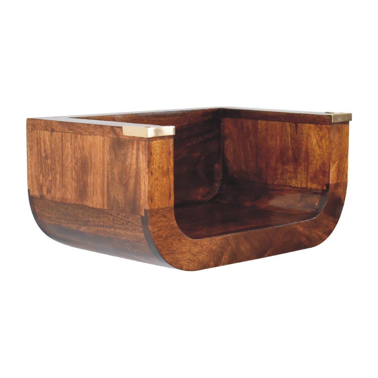 Indira Chestnut Floating Nightstand