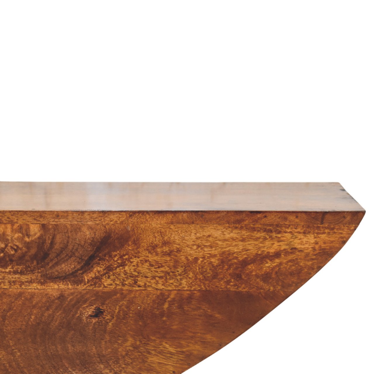 Crescent Floating Wall Shelf