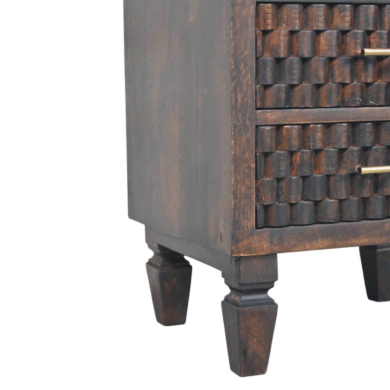 Cadiz Carved Bedside Table