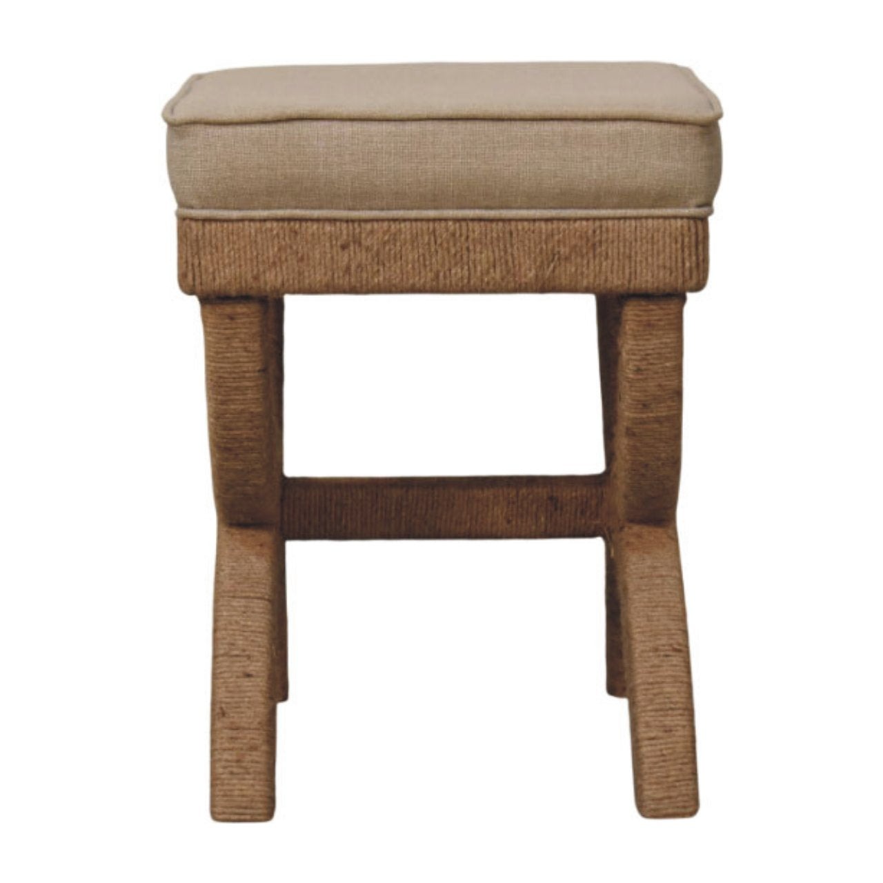 Rattan Arch Bench