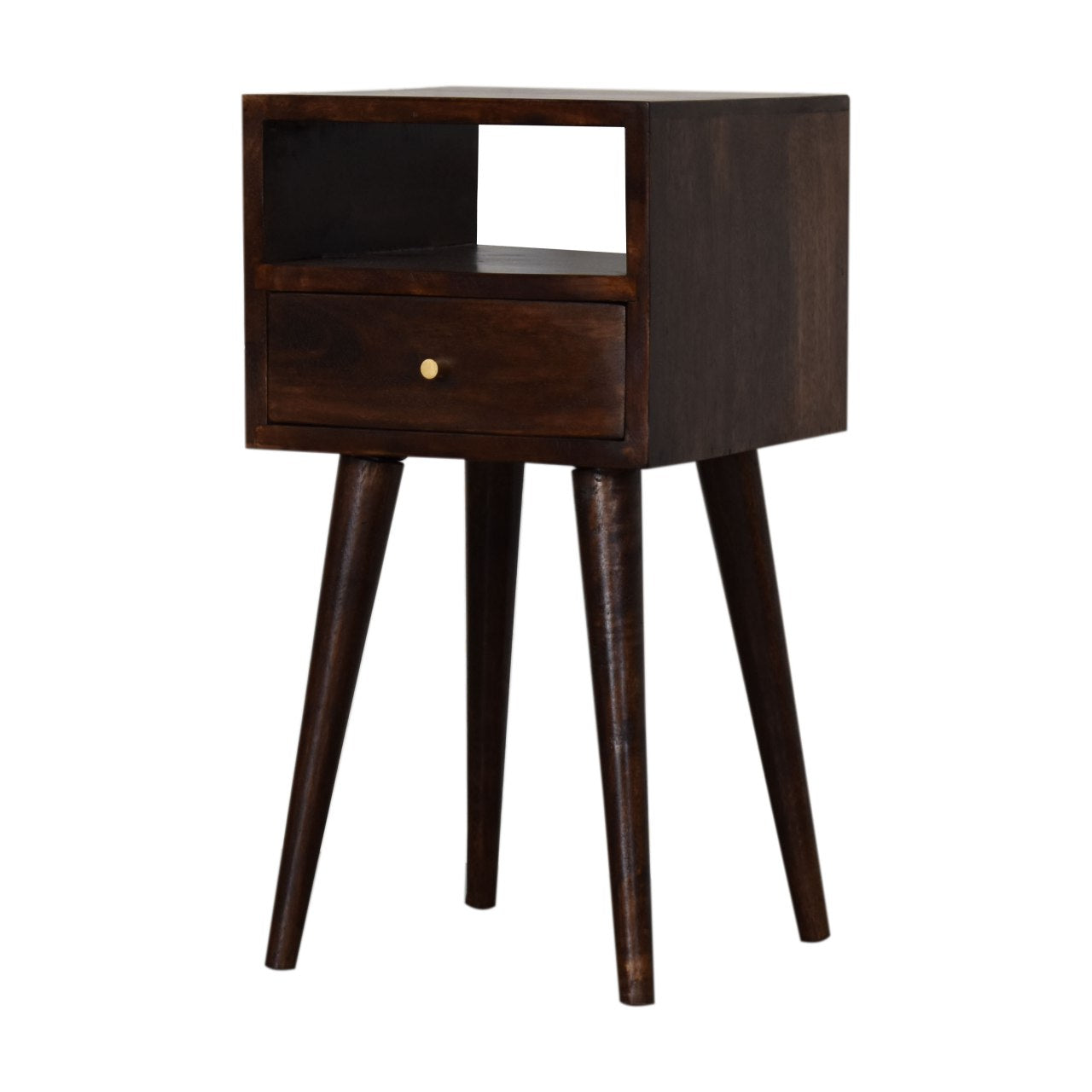 Mini Walnut Nightstand