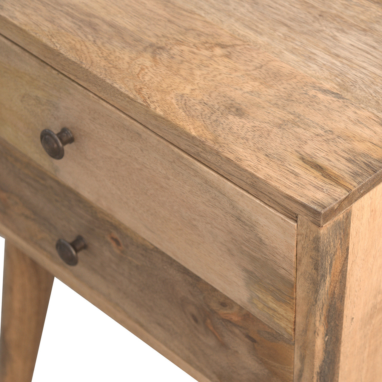 Modern Solid Wood Nightstand