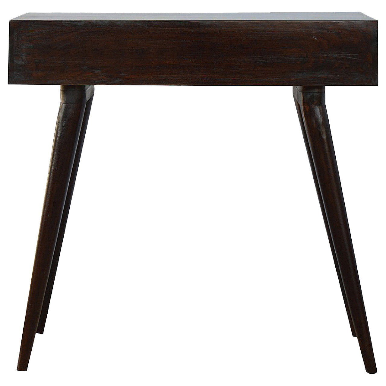 Walnut Open Shelf Writing Desk