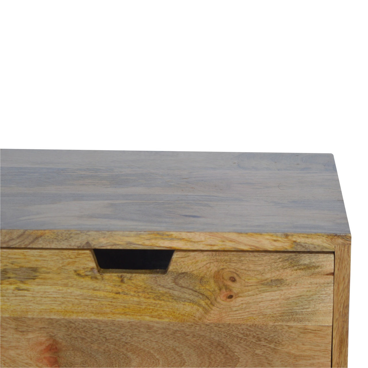 Removeable Grey and White Nightstand