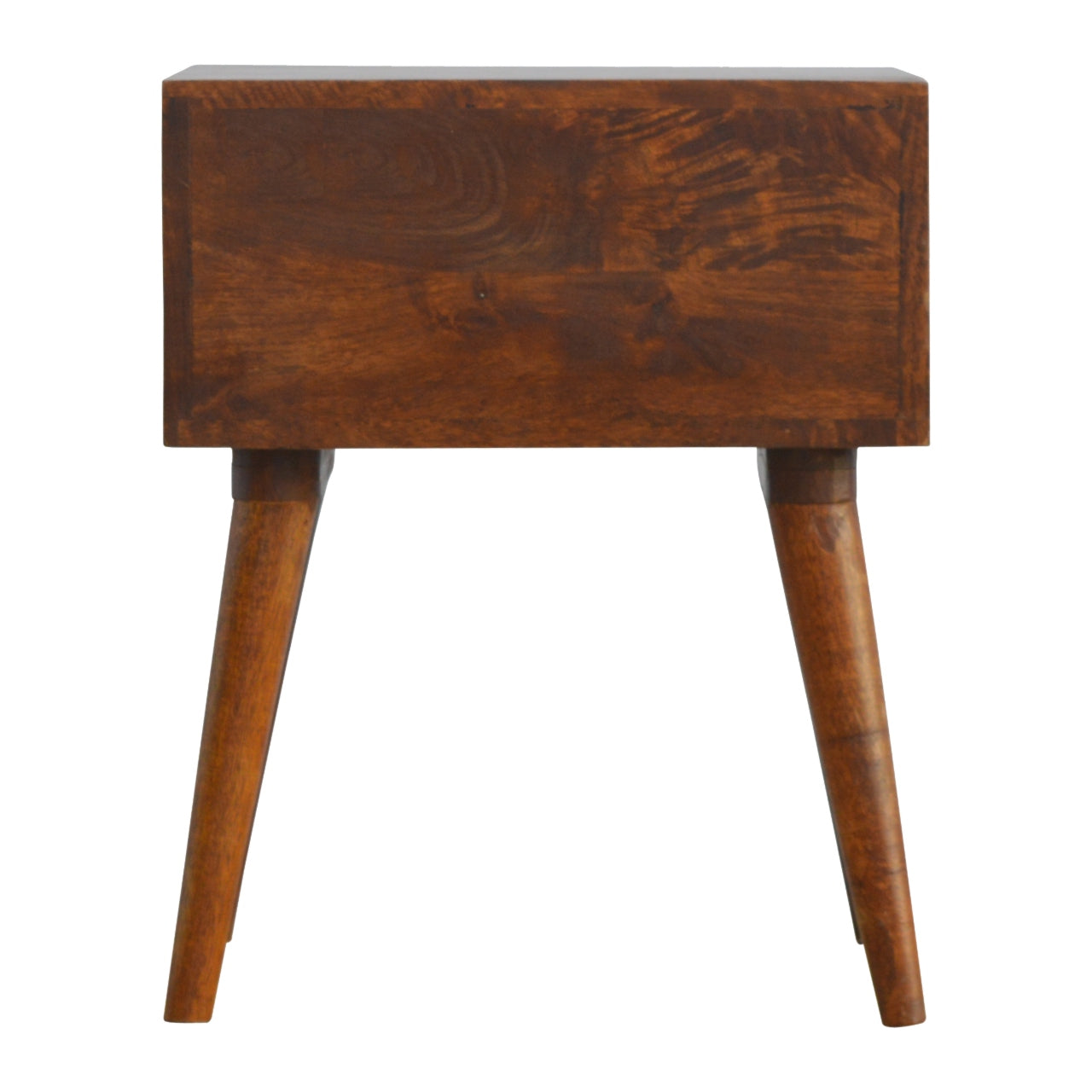 Geo Brass Inlay Nightstand