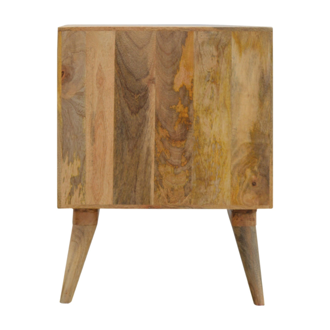 Leaf Screen-printed Nightstand