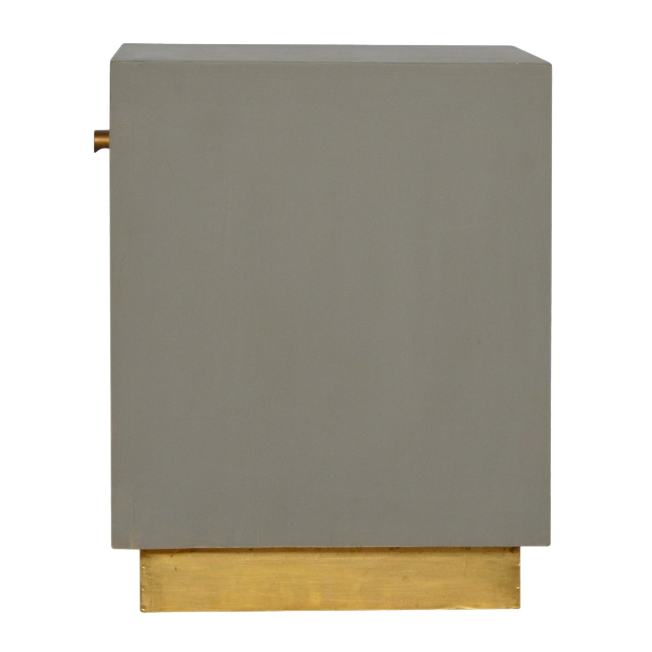 Cement Nightstand with Open Slot