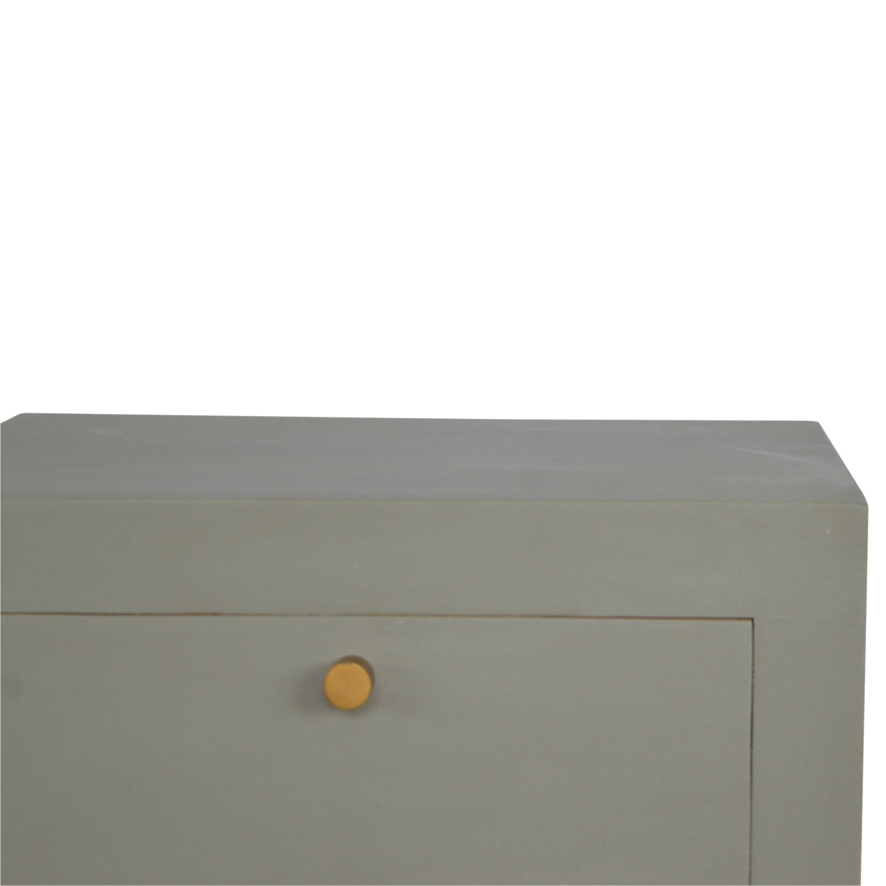 Sleek Cement Nightstand