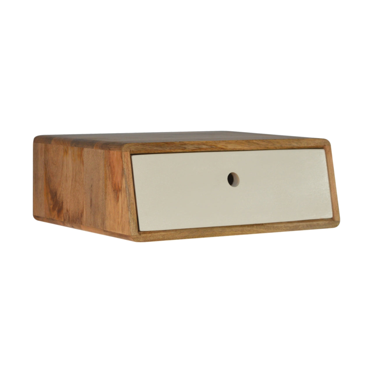 Inclined Wall Mounted Nightstand