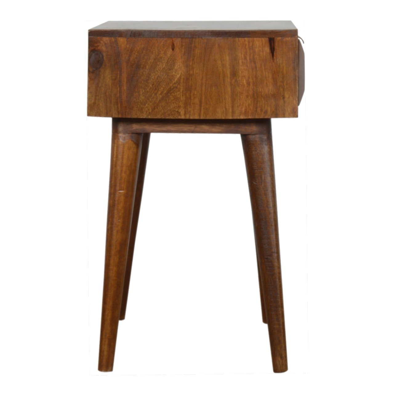 Carved Chestnut Nightstand