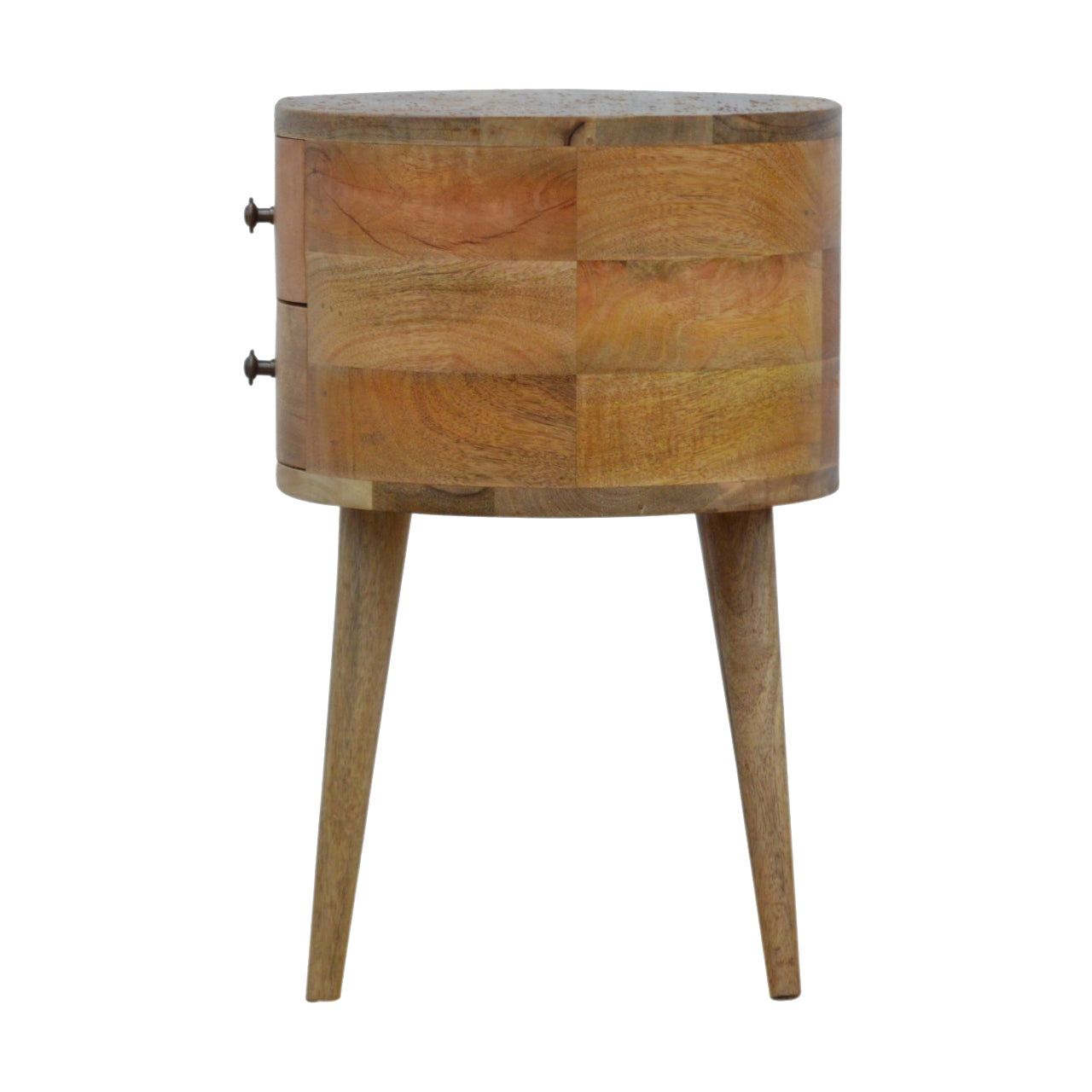 Rounded nightstand Table