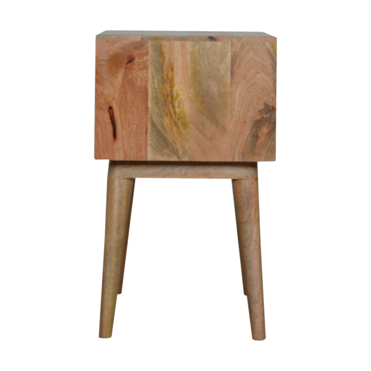 Capsule Carved Nightstand