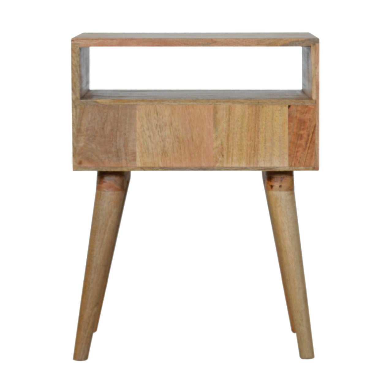 Capsule Nightstand with Open Slot