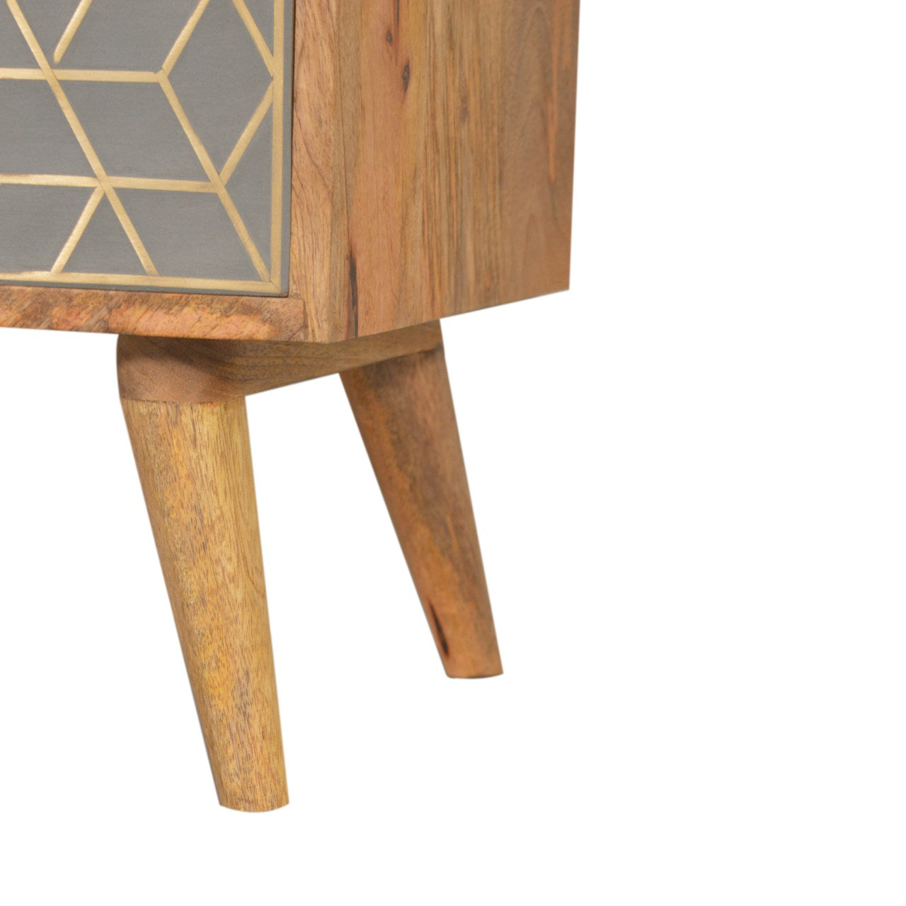 Dice 3 Drawer Nightstand