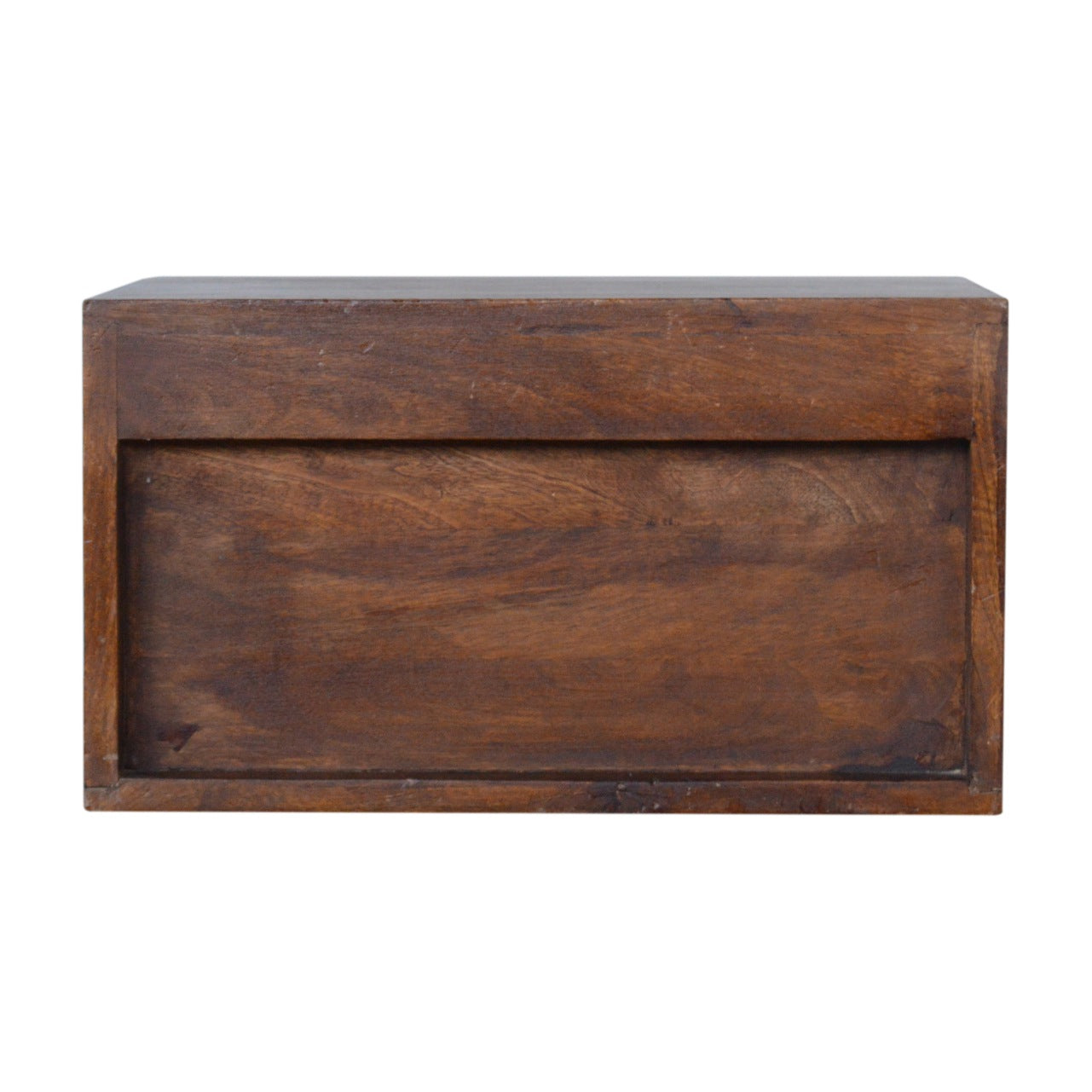 Floating Brass Handle Nightstand