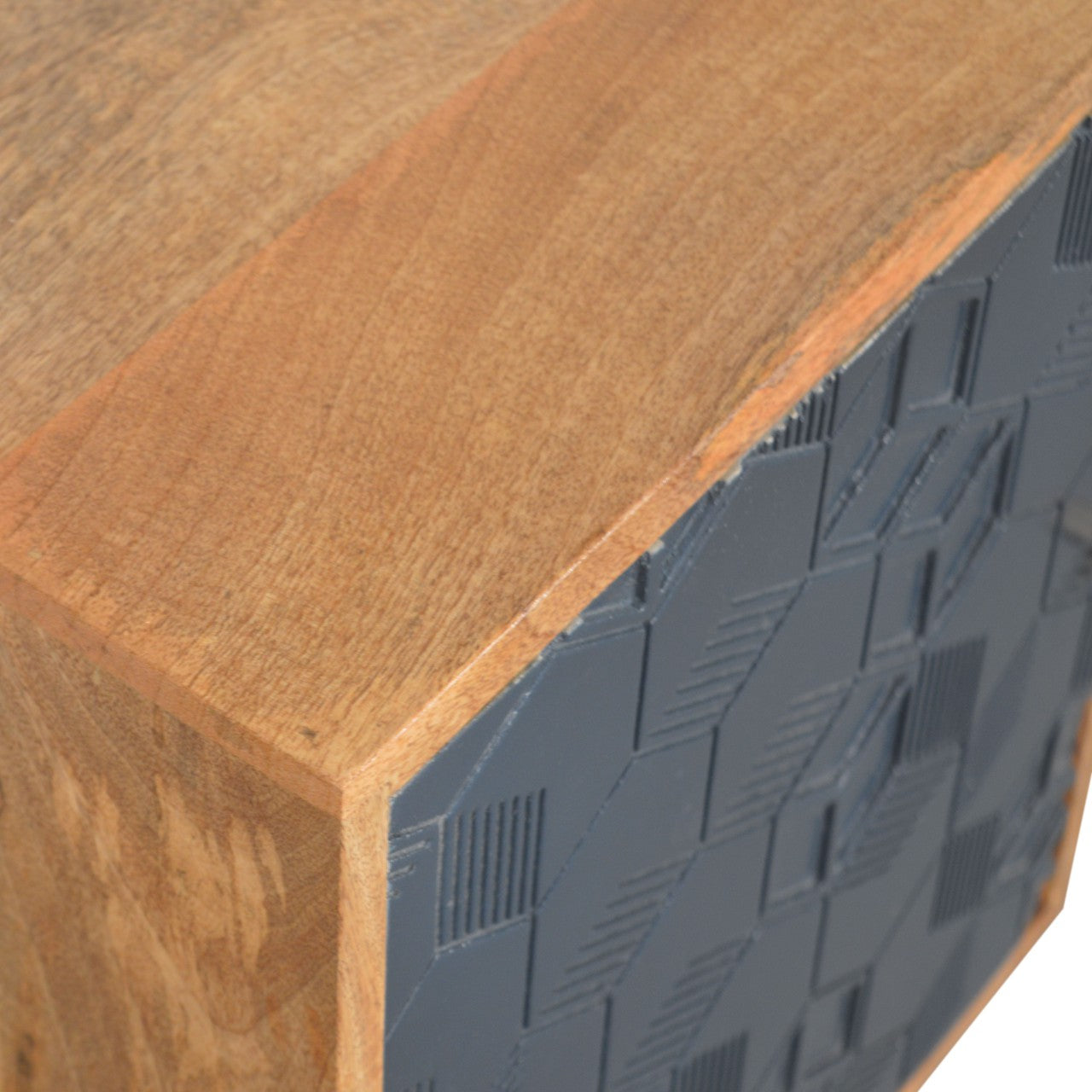 Acadia Black Nightstand