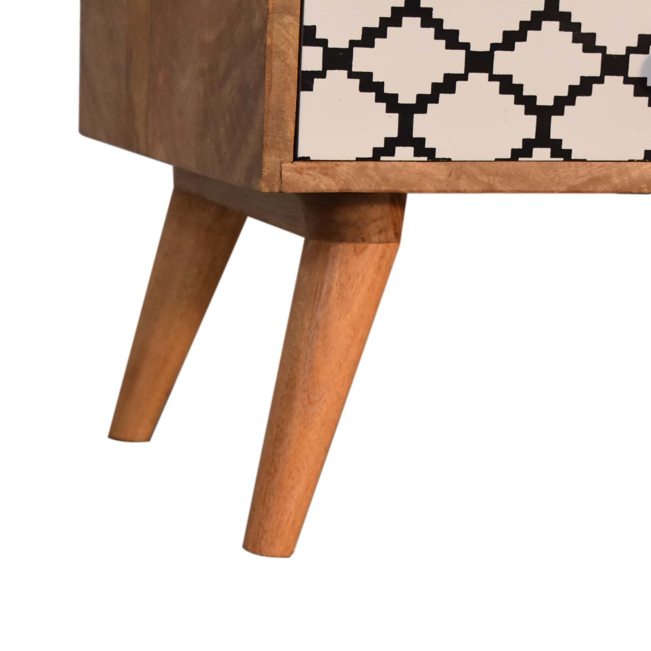 Stella Nightstand with Open Slot