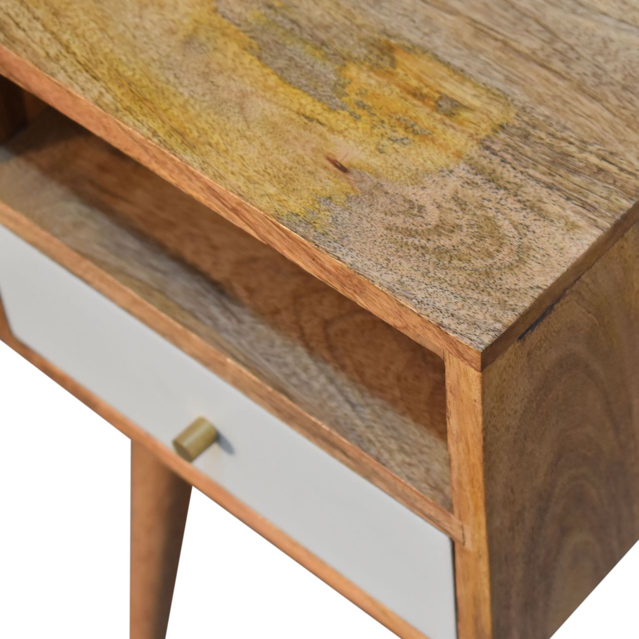 Mini Sky Blue Hand Painted nightstand