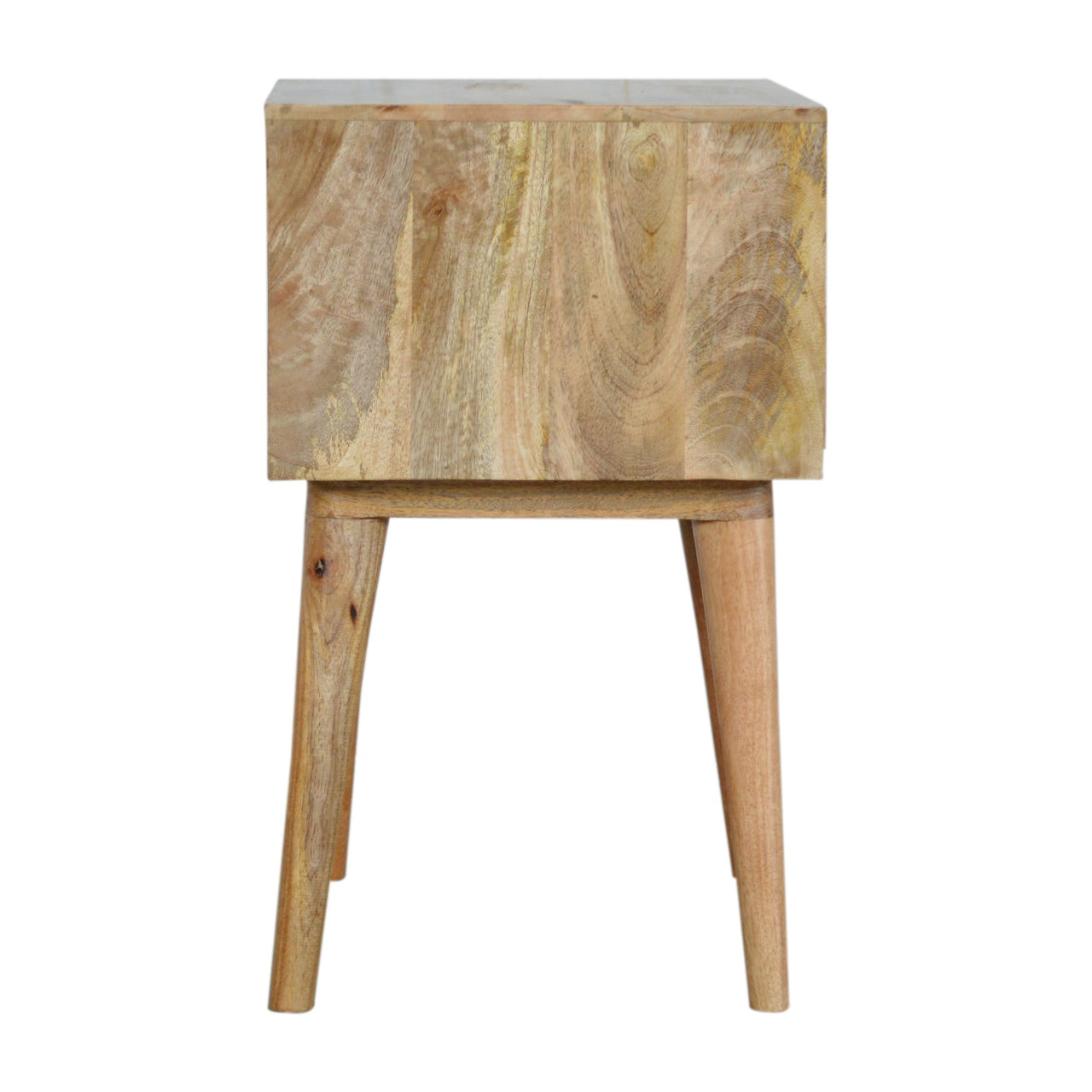 White Painted Drawer Nightstand Table