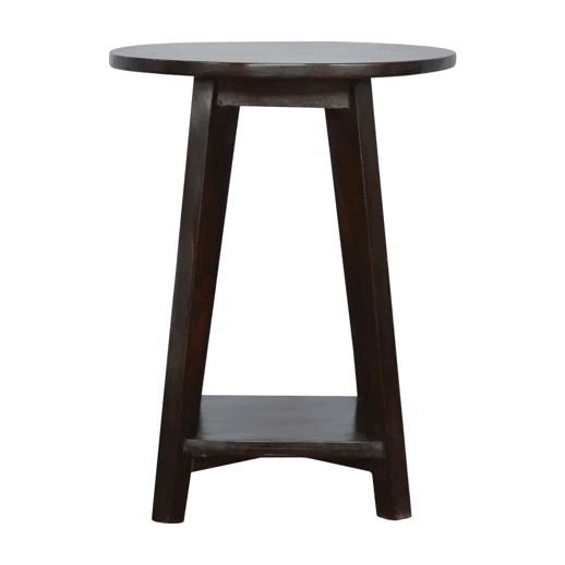 Walnut Undercarriage Bar Stool