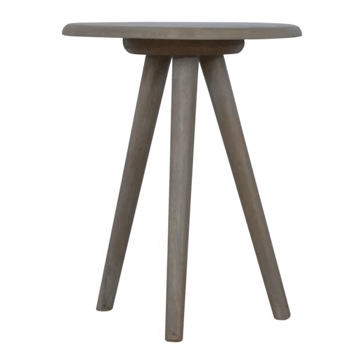 Lulu Round Tripod End Table