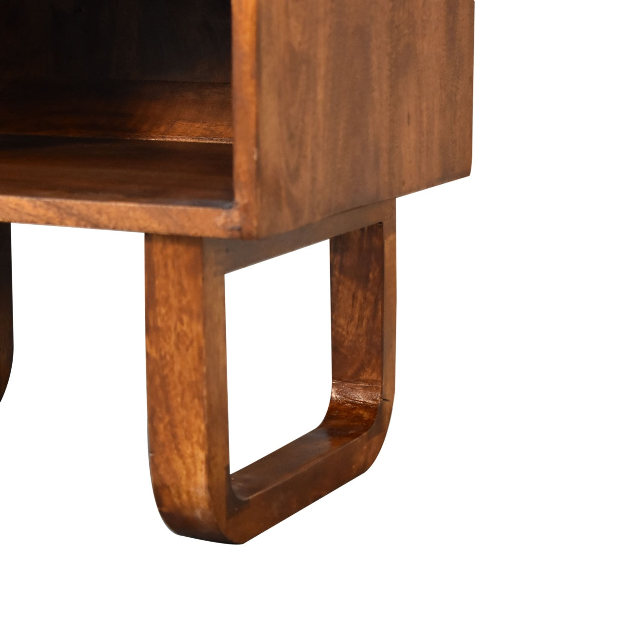 U-Chestnut Sunrise Open Nightstand