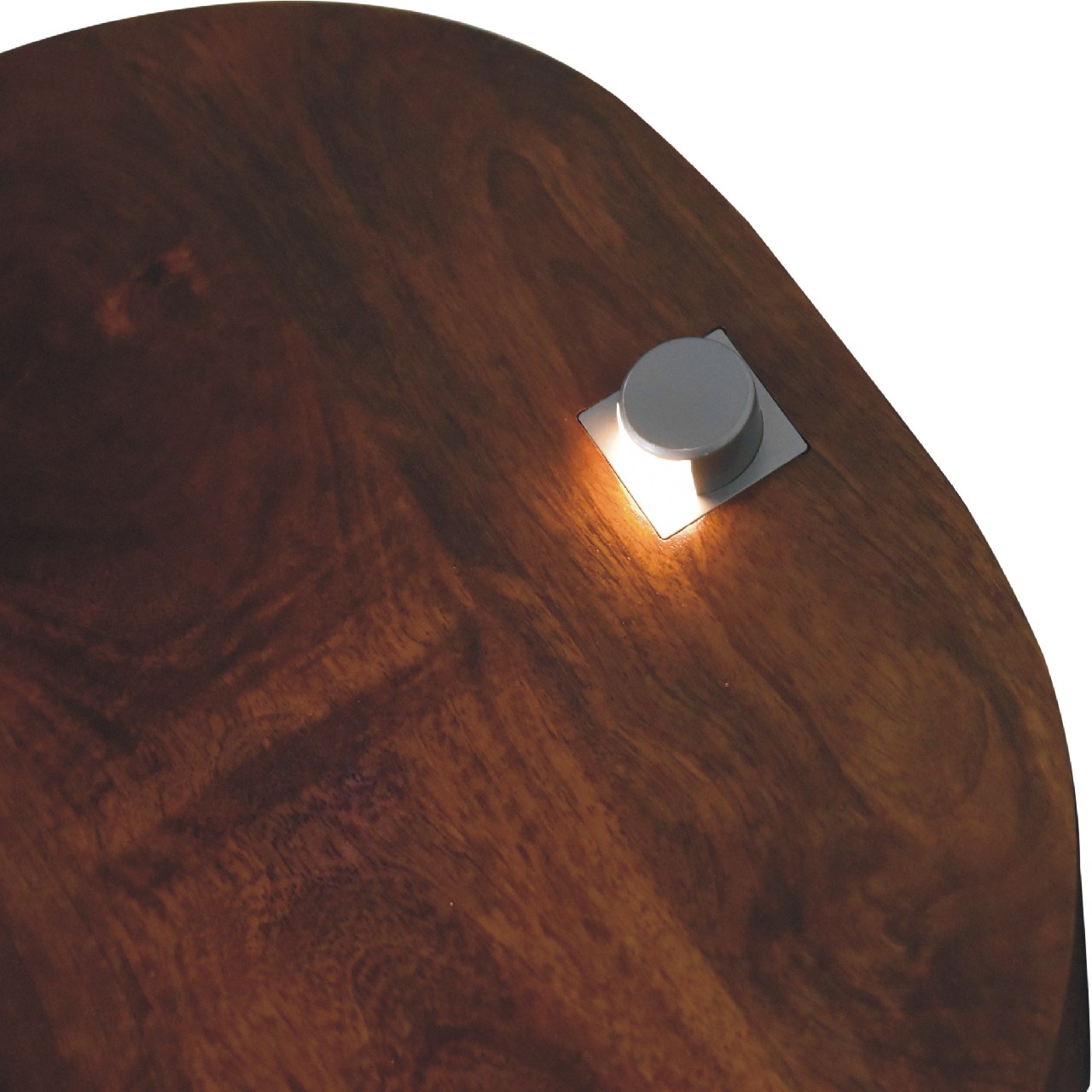 Chestnut Nightstand with Reading Light