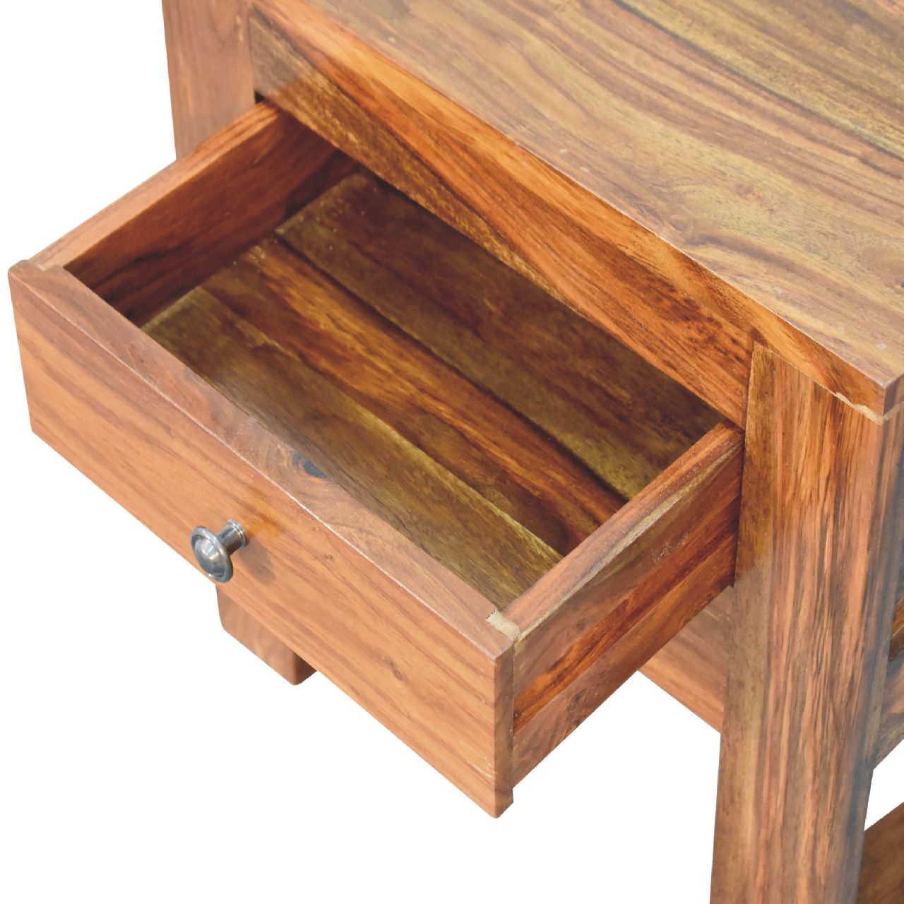 U-Square Honey Nightstand