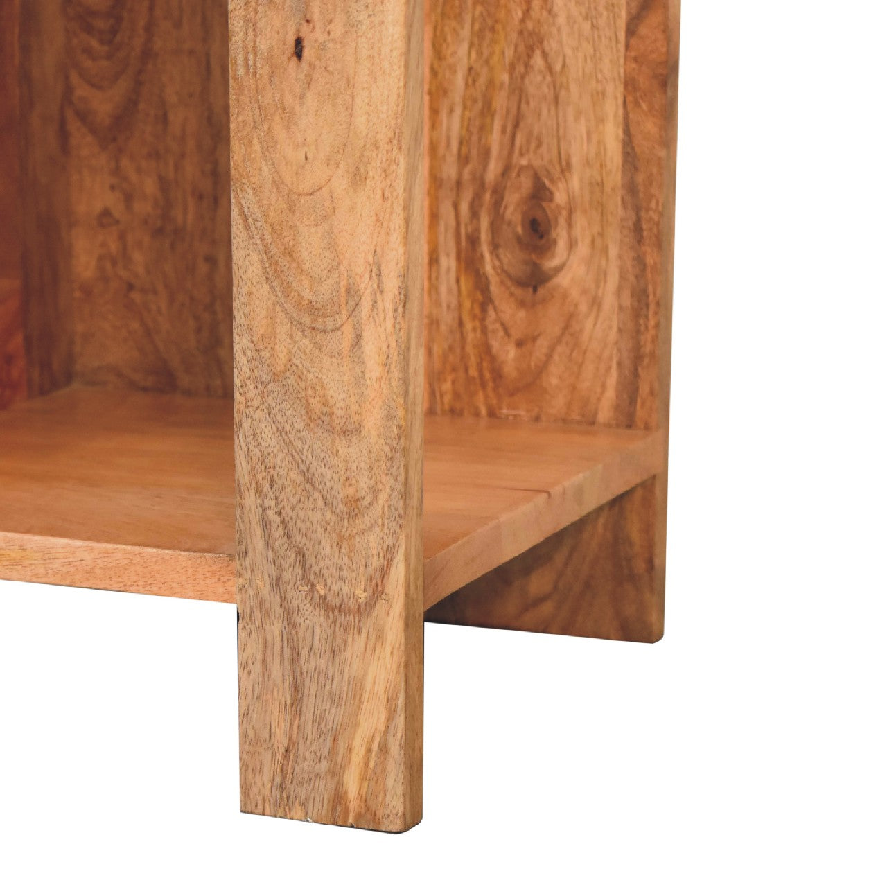 Oak-ish Box Nightstand