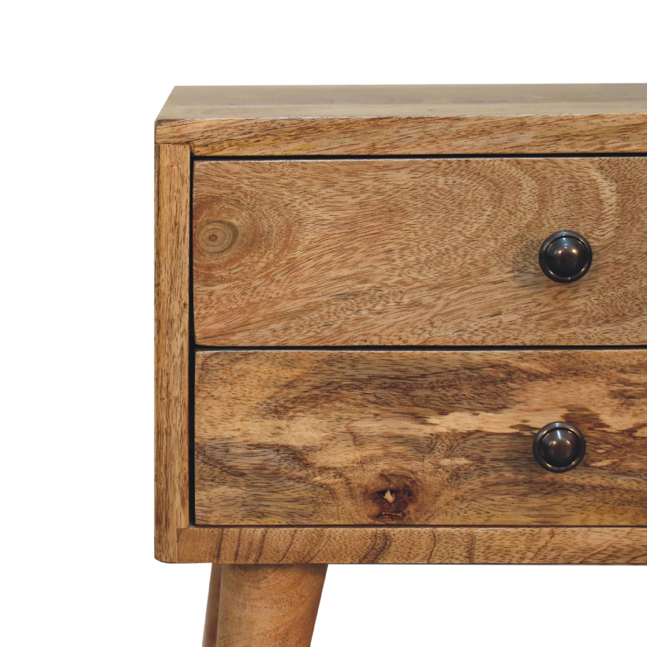 Mini Oak-ish Modern Nightstand