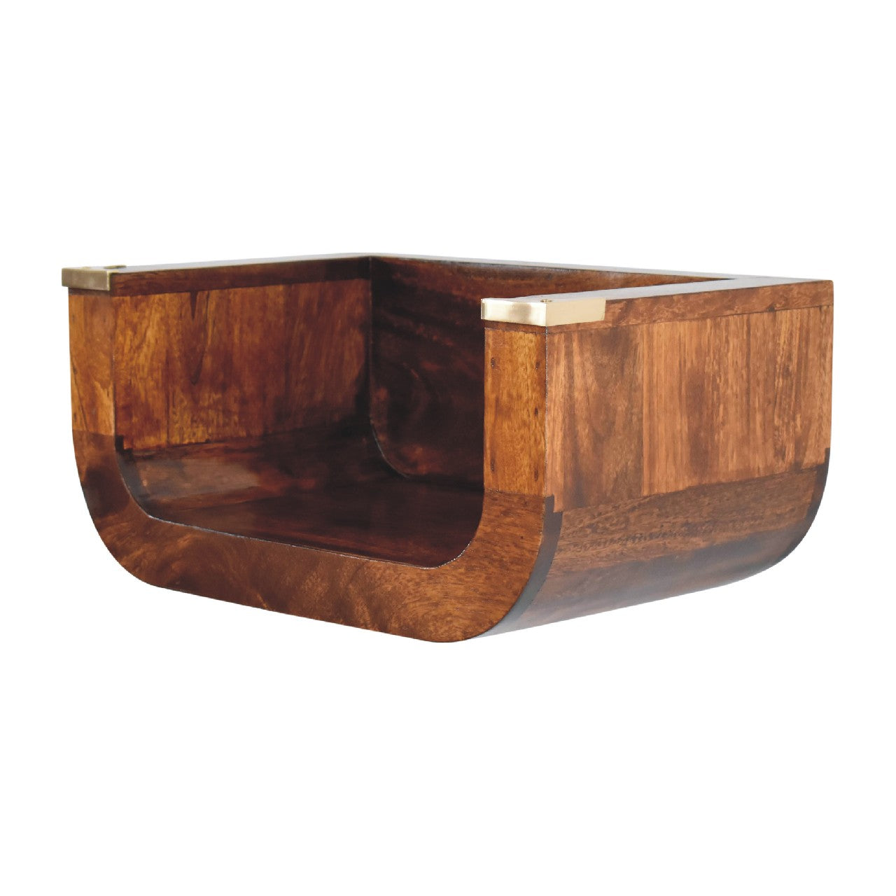 Indira Chestnut Floating Nightstand