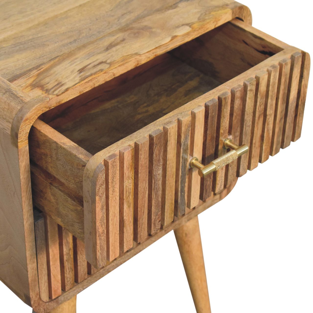 T-bar Ridged nightstand