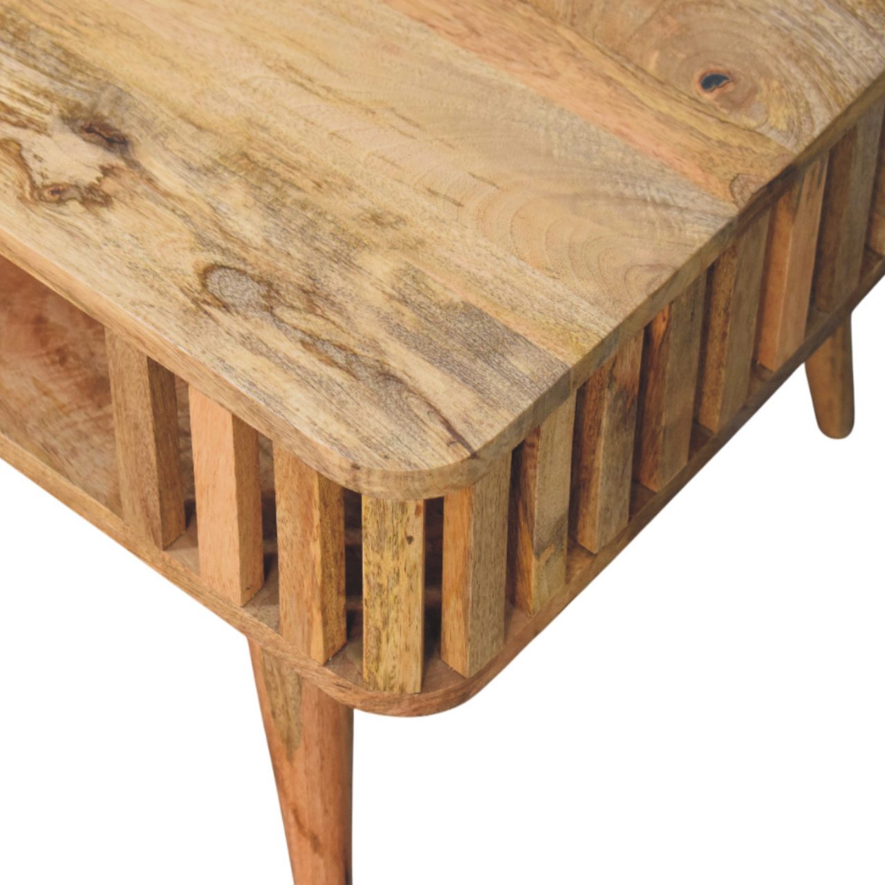 Slatted Oak-ish Coffee Table (Copy)