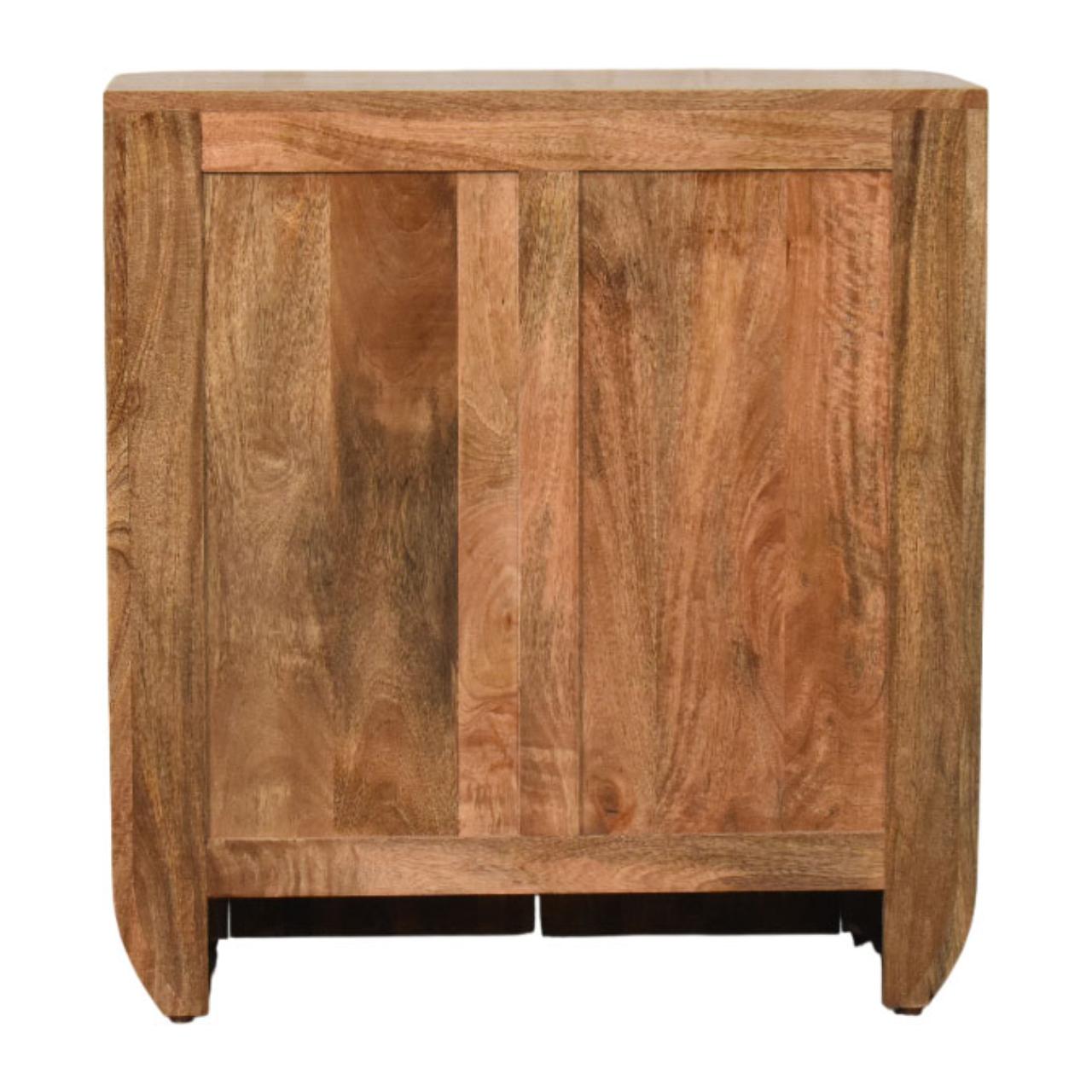Fluted Curve Cabinet