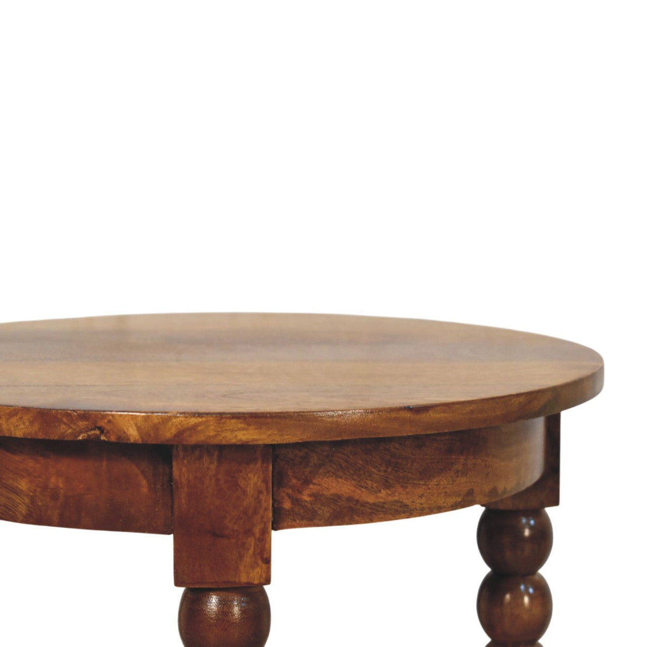 Spindle Round Side Table