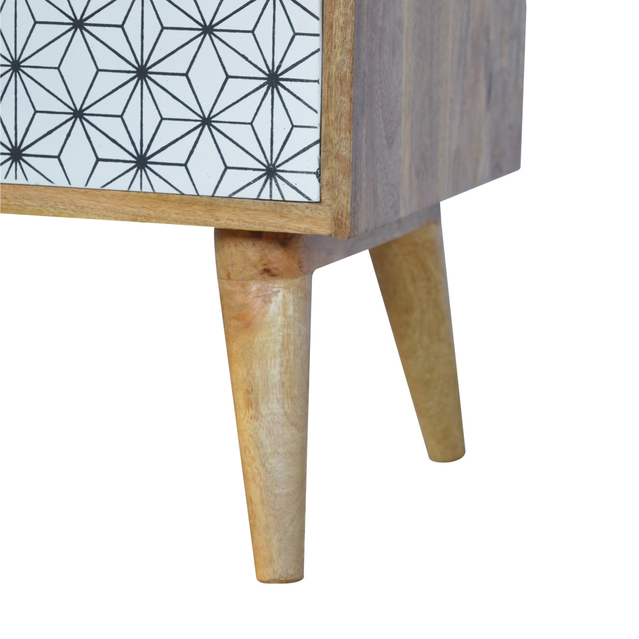 Prima Nightstand with Open Slot