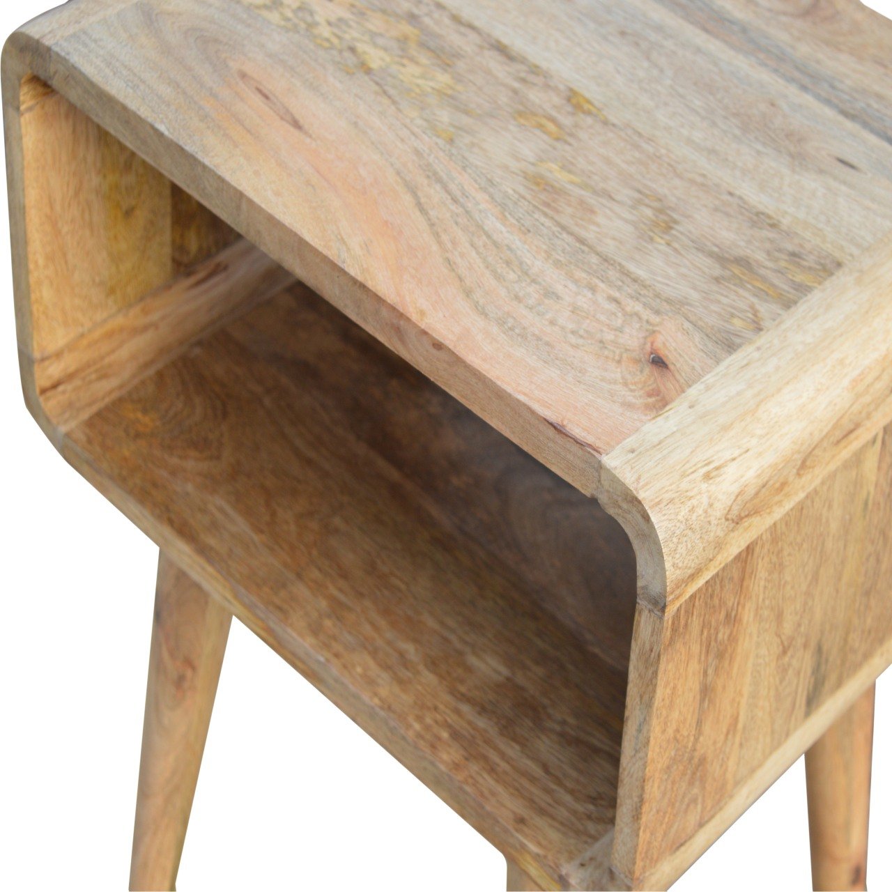 Curved Open nightstand