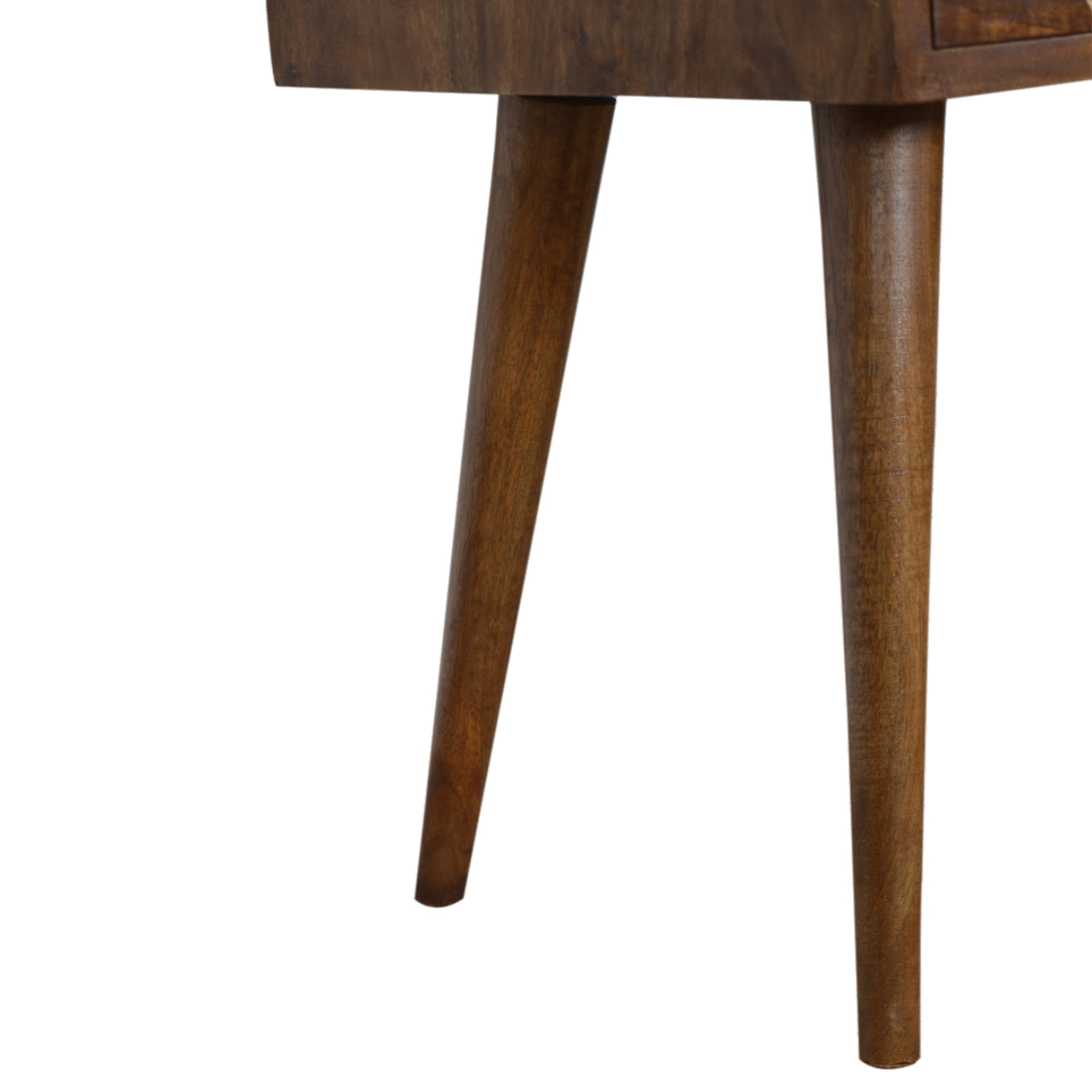 Mini Geo Brass Nightstand