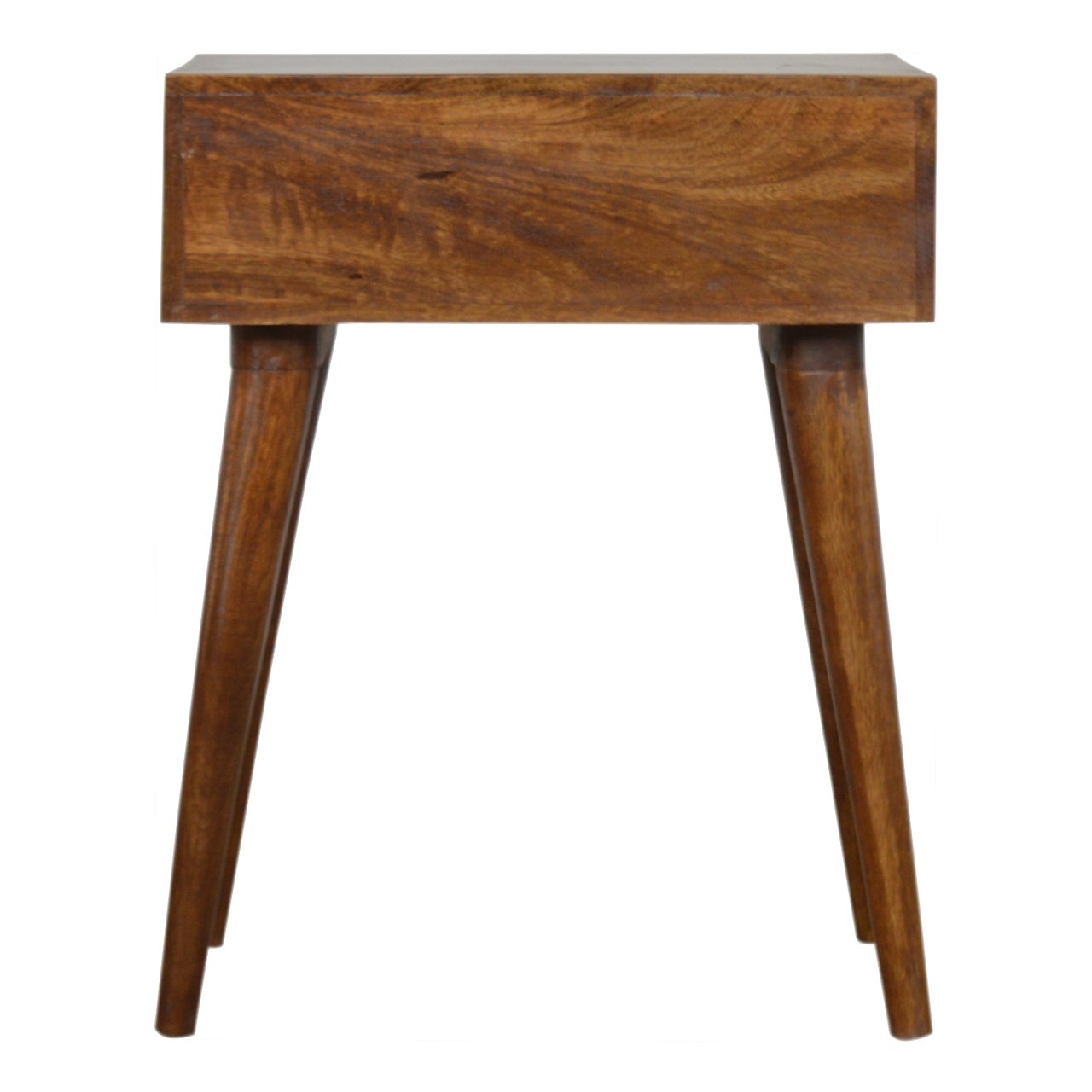 Carved Chestnut Nightstand